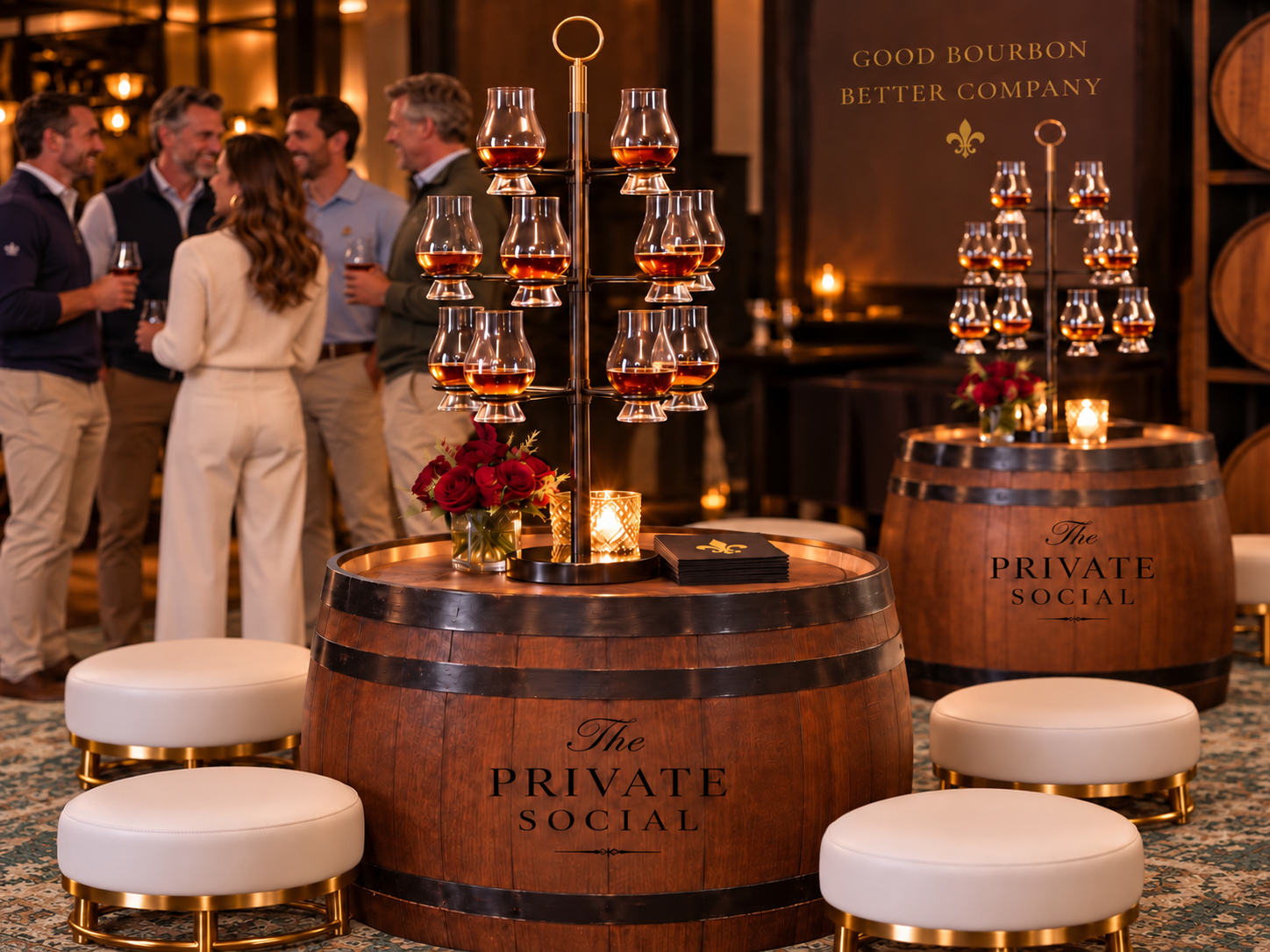 A Private Welcome Social